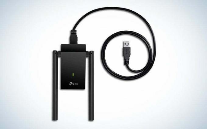 USB-адаптер беспроводной сети TP-Link Archer T4U Plus — лучший усилитель Wi-Fi