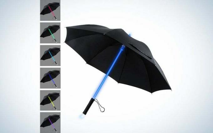 Зонт со световым мечом «Звездные войны»