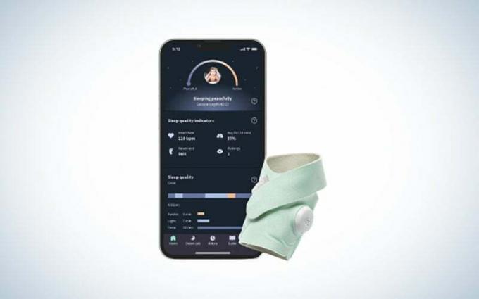 „Owlet Smart Sock 3 Baby Monitor“ gaminio vaizdas